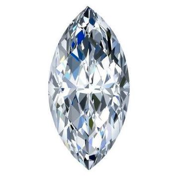 Marquise diamant 0,55 karaat (met certificaat) beschikbaar voor biedingen