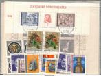 postzegels oostenrijk varia uit het jaar 1976 +2 blokken ges, Timbres & Monnaies, Timbres | Europe | Autriche, Affranchi, Envoi