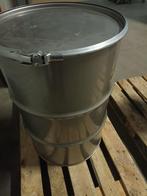 Inox vat 200 liter, Ophalen