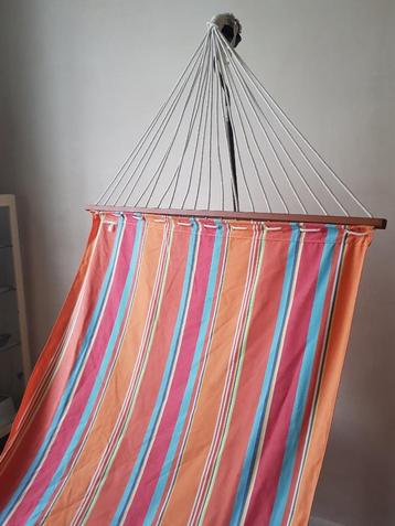 1 à 2-persoons Hangmat - Trifon - Zomerse kleuren beschikbaar voor biedingen