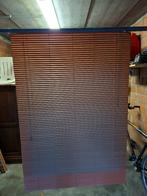 Jaloezieen, Huis en Inrichting, Stoffering | Gordijnen en Lamellen, Ophalen, Gebruikt, 100 tot 150 cm, Bruin