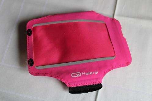 Kalenji Hardloop armband voor smartphone fushia, Sport en Fitness, Loopsport en Atletiek, Zo goed als nieuw, Overige typen, Overige sporten