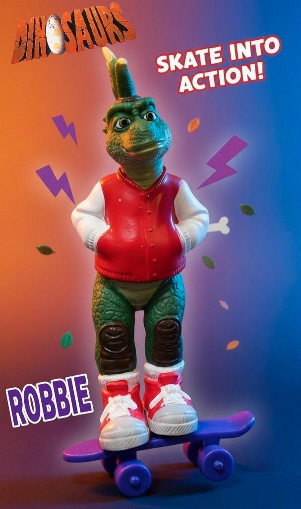 Dinosaurussen Robbie Sinclair (Hasbro/Disney - 1991), Verzamelen, Beelden en Beeldjes, Ophalen of Verzenden