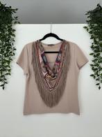 Beige t-shirt Mucho Gusto maat L, Maat 38/40 (M), Beige, Ophalen of Verzenden, Mucho Gusto