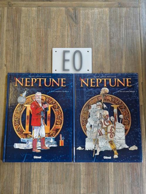 Lot de 2 bd le neptune 1 et 2 en eo, avec ex libris, Boeken, Stripverhalen, Gelezen, Ophalen of Verzenden