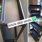 Chariot rangement noir neuf / Article déjà vendu ✅️, Enlèvement