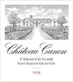 CANON, Saint-Emilion 1 GCC, 2015 - Critic Score 100/100 !, Frankrijk, Nieuw, Ophalen of Verzenden, Rode wijn