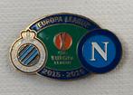 Pin Club Bruges FC Bruges 2015 16 Naples Naples, Comme neuf, Sport, Enlèvement ou Envoi, Insigne ou Pin's