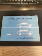 Fiat 128 sedan / familie handleiding origineel onderhoud, Ophalen of Verzenden