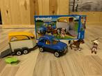 Playmobil Country 5223 Voertuig en paardentrailer, Comme neuf, Ensemble complet, Enlèvement ou Envoi