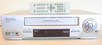 SilverCrest VCR 406 Videorecorder Met Afstandsbediening disponible aux enchères