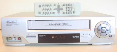 SilverCrest VCR 406 Videorecorder Met Afstandsbediening, TV, Hi-fi & Vidéo, Lecteurs vidéo, Comme neuf, Lecteur ou enregistreur VHS