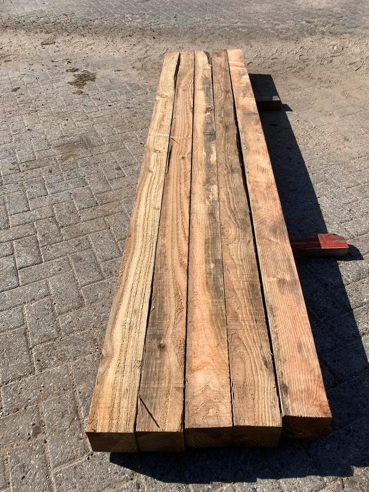 Douglas,Houten balk, Stalen balk, Tuin en Terras, Palen, Balken en Planken, Zo goed als nieuw, Balken, Ophalen