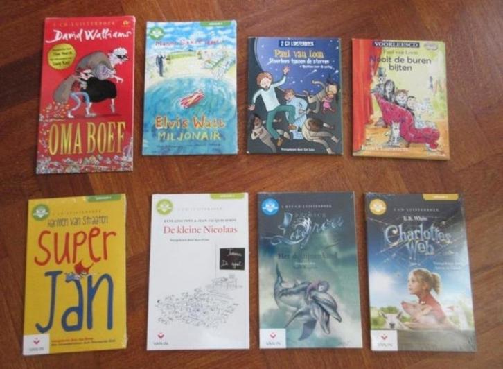 Heel veel luisterboeken ( zie omschrijving ), Boeken, Luisterboeken, Cd, Kind, Ophalen of Verzenden