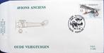 FDC- BELGIË- OUDE VLIEGTUIGEN, Ophalen of Verzenden, Gestempeld, Vliegtuigen