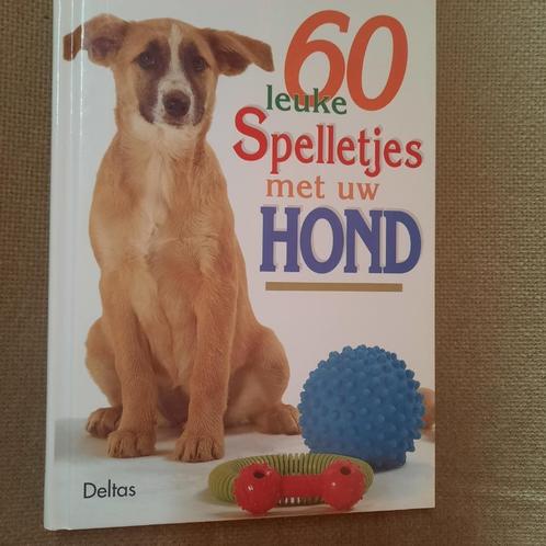 60 LEUKE SPELLETJES MET UW HOND - DELTAS , Boeken, Dieren en Huisdieren, Ophalen of Verzenden
