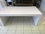 Moderne tafel in Mat witte kleur Lengte is 200 cm, 200 cm of meer, Overige materialen, MODERN, 100 tot 150 cm