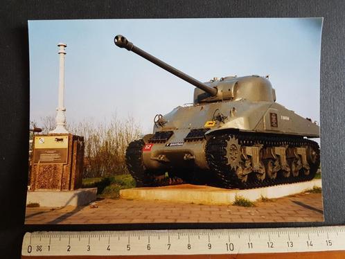 Foto Willebroek TANK Oorlog militair soldaat, Collections, Photos & Gravures, Comme neuf, Photo, 1980 à nos jours, Envoi