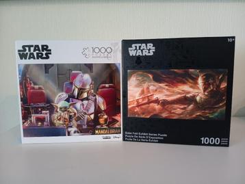 Star Wars puzzels 1000 pcs  (nieuw !!!!) beschikbaar voor biedingen
