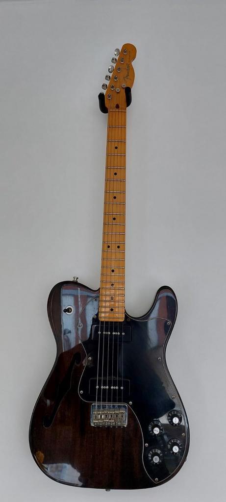 Fender Modern Player Telecaster Thinline Deluxe, Muziek en Instrumenten, Snaarinstrumenten | Gitaren | Elektrisch, Zo goed als nieuw