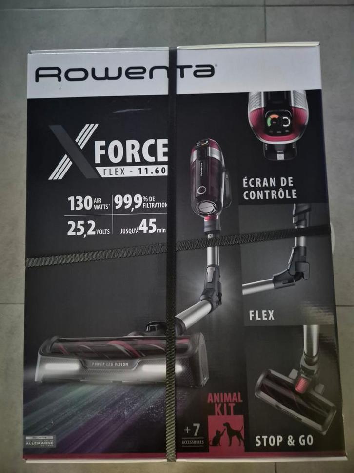 Splinternieuwe steelstofzuiger van ROWENTA, Elektronische apparatuur, Stofzuigers, Nieuw, Stofzuiger, Reservoir, Ophalen of Verzenden