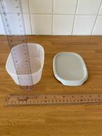 Tupperware One Touch 540 ml lichtgrijs deksel, Enlèvement, Comme neuf, Boîte