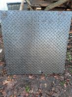 Zware ijzeren traanplaat, Bricolage & Construction, Quincaillerie & Fixations, Enlèvement