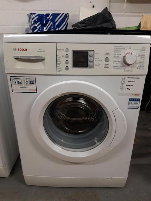 Bosch Maxx7 wasmachine, Elektronische apparatuur, Wasmachines, Niet werkend, Voorlader, 6 tot 8 kg, 85 tot 90 cm, 1200 tot 1600 toeren