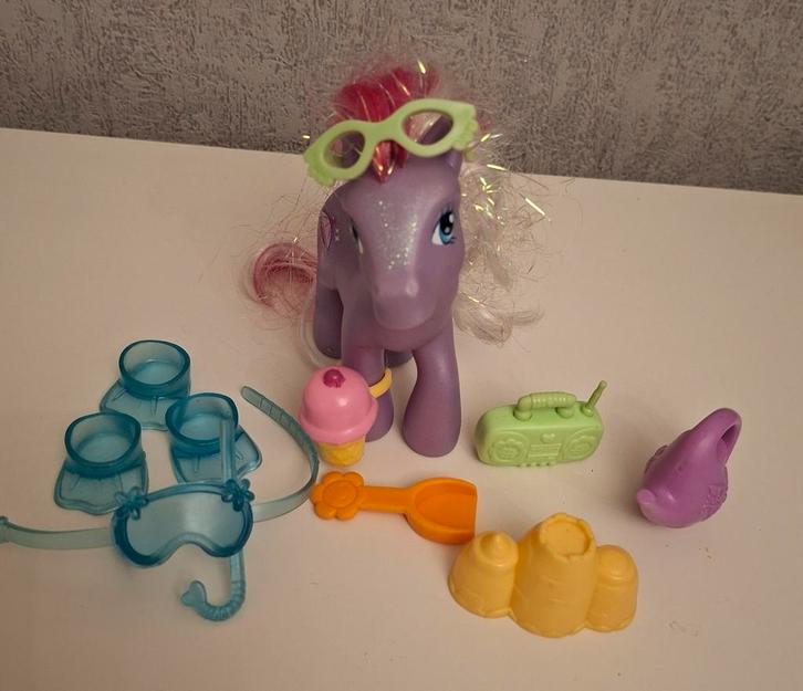 My little pony : sprankle pony op het strand, Kinderen en Baby's, Speelgoed | My Little Pony, Ophalen of Verzenden
