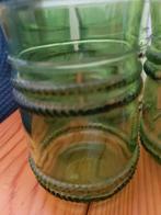 4 Verres verts 11cm long, Enlèvement, Comme neuf