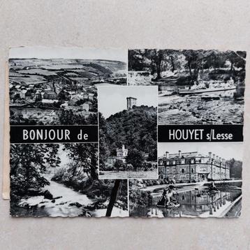 Oude gelopen postkaart van Houyet sur Lesse beschikbaar voor biedingen