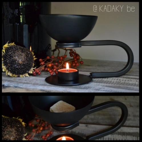 GEURBRANDER - OLIE/WAX landelijk AMGERBLOKJES, Huis en Inrichting, Woonaccessoires | Kandelaars en Kaarsen, Nieuw, Kandelaar, Minder dan 25 cm