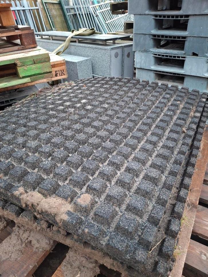 Rubbere tegels, Auto diversen, Automatten, Gebruikt, Ophalen