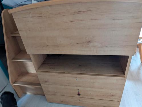 Hoogbed voor kinderen in zeer goede staat, Huis en Inrichting, Slaapkamer | Stapelbedden en Hoogslapers, Gebruikt, Halfhoogslaper