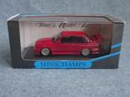 BMW E30 M3 rood eerste uitgave 1990 Minichamps 1:43 OVP, Hobby & Loisirs créatifs, Voitures miniatures | 1:43, Utilisé, MiniChamps