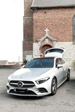 A180D full option, Auto's, Mercedes-Benz, Automaat, Leder, 5 deurs, Zilver of Grijs