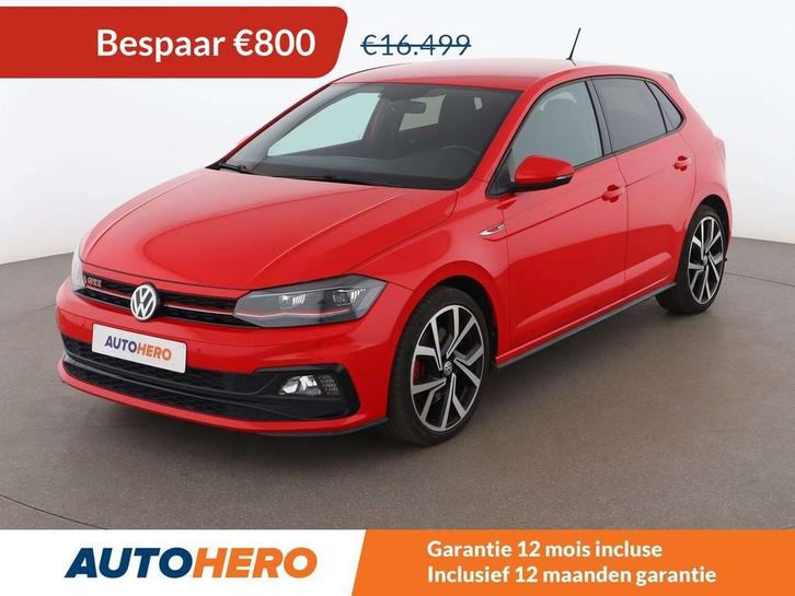 Volkswagen Polo 2.0 TSI GTI (bj 2018, automaat), Auto's, Volkswagen, Te koop, Polo, ABS, Airbags, Airconditioning, Android Auto