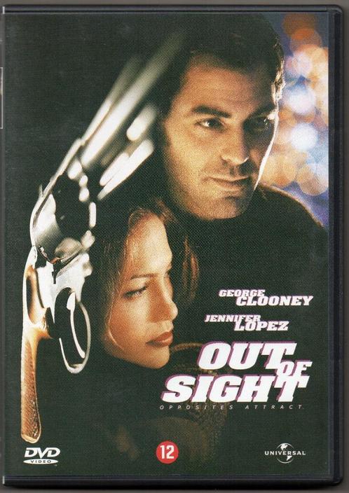 Out of Sight - George Clooney, Cd's en Dvd's, Dvd's | Actie, Gebruikt, Actie, Vanaf 12 jaar, Ophalen of Verzenden