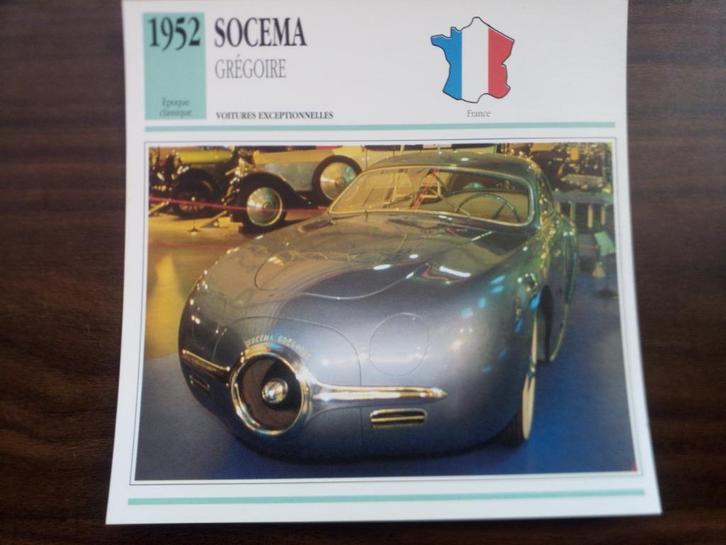 Socema, Sovam, Velam, Vespa, WM - Fiches, Verzamelen, Automerken, Motoren en Formule 1, Zo goed als nieuw, Auto's, Ophalen of Verzenden