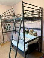 IKEA Hoogslaper SVÄRTA bedframe, Maison & Meubles, Chambre à coucher | Lits superposés & Lits mezzanines, 90 cm, Enlèvement, Une personne