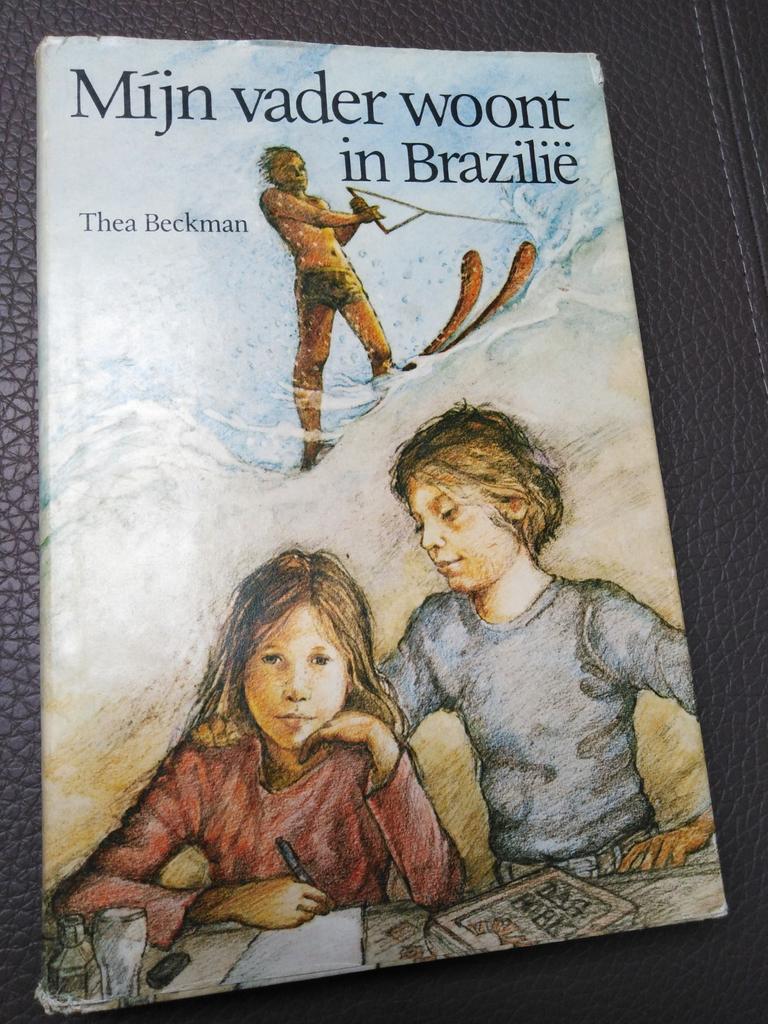 Leesboek Mijn vader woont in Brazilië, Ophalen of Verzenden, Zo goed als nieuw, Thea Beckman