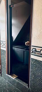 Porte en verre teinté épais pour douche, Enlèvement, Comme neuf