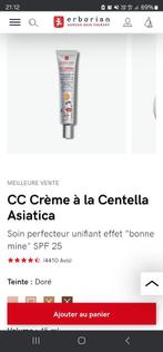 CC crème Erborian doré 45mL neuf, Nieuw, Ophalen of Verzenden