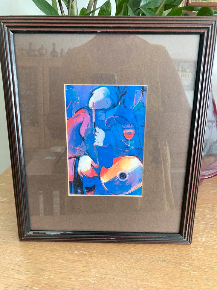 Prachtig schilderij of kunstprint met een abstracte weergave, Antiek en Kunst, Kunst | Schilderijen | Abstract, Ophalen of Verzenden