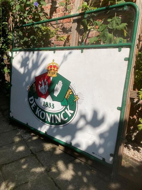 Vintage terrasscherm De Koninck, Verzamelen, Biermerken, Gebruikt, De Koninck, Ophalen