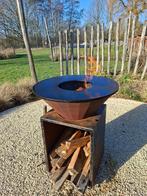 plancha bbq, Tuin en Terras, Houtskoolbarbecues, Ophalen, Gebruikt, Met accessoires