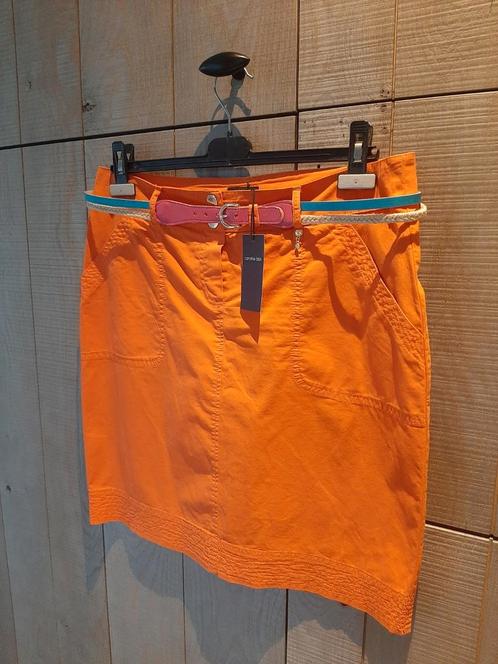 NIEUW! Caroline Biss Mt42 (nwpr 145eur), Vêtements | Femmes, Jupes, Neuf, Taille 42/44 (L), Orange, Au-dessus du genou, Enlèvement ou Envoi