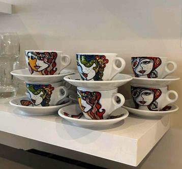 Set koffiekopjes Josien Broeren beschikbaar voor biedingen