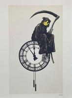 BANKSY: XXL-lithografie 56 bij 76 cm. Met certificaat, Ophalen of Verzenden