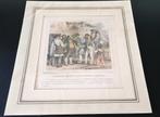 ORIGINELE LITHOGRAFIE PARIJS 1837, Verzamelen, Foto's en Prenten, Ophalen of Verzenden